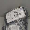 AEOCOO Insulated Door Curtains, Fit Size up to 36 x 80 Inches for Doorways/Front/Back/Basement, Magnetic Thermal Door Cover for Winter, Oxford Filled with Thick Cotton to Keep Warm, Grey, Diamond