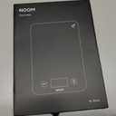 Noom Digital Kitchen Scale: Accurate Precision, LCD Display for Clarity, Stylish Black, Blue, or Off-White. Battery Included for Seamless Operation. (Black)