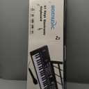 61 Keys Electronic Digital piano, Portable Keyboard Piano with Built-in Speaker and Microphone, Sheet Stand and Power Supply, Keyboard Piano Teaching Gift for Beginners Eelectric