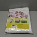 SafeRest Waterproof Mattress Protector Queen Size – Absorbent Breathable Soft Fitted Bed Cover with 18" Deep Stretchable Pockets – Machine Washable Queen Mattress Cover