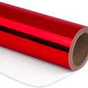 RUSPEPA Red Metallic Wrapping Paper - Christmas Wrapping Paper Perfect for Wedding, Birthday, Christmas, Baby Shower - 17 Inches X 32.8 Feet