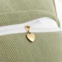 ZWJD Throw Pillow Covers 18x18 Set of 4 Chenille Pillow Covers with Elegant Design Soft and Luxurious Decorative Throw Pillows for Couch, Bed, and Home Decor (C02)