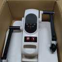 Under Desk Elliptical Exercise Machine, Electric Ellipse Leg Exerciser as Seen on TV, 15 Speeds Foot Exerciser While Sitting for Seniors, Portable Seated Pedal Exerciser for Home Office, Gifts