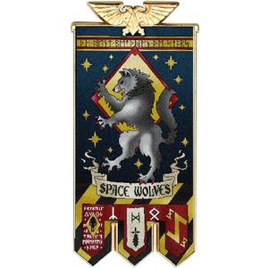 Starforged Space Marines Chapter Banner Collection Refrigerator Magnet Warhammer 40K  Space Wolves  