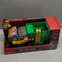 Maxx Action Large Motorized 19" Maxx Action Garbage Truck Toy Set with Lights and Sound Includes Dumpster, Trash Bin and Miniature Trash Pieces for Kids