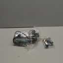 Water Pressure Booster Pump 110v 5.5 GPM 70 PSI, Self Priming Industrial Water Pump with Power Plug, Pipe Fittings Brass Connector Strainer Filter for Kitchen Bathroom Rv Marine Caravan Garden(Silver)