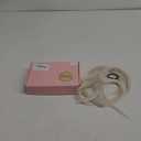 Flufymooz Real Human Hair Toppers for women, 10 Inch Clip in Bangs 100 Human Hair Toppers for Thinning Hairpiece, Cover Hairpiece with 150% Density Silk Base-Silver White