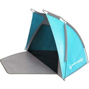 Beach Tent Sun Shelter - Sport Umbrella with UV Protection, Zip Up Porch for Privacy, and Carry Bag - Shade for Families by Wakeman Outdoors