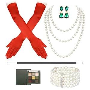 Swooflia Costume Accessories Women - Costume Outfit Cosplay Party Accessories Set for Women