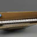 Multi-Functional Adjustable Metal Wire Shoe Rack Organizer - Stackable Shoe Storage for Closet, Extendable 15-24.4in, Retractable Entryway Shoe Cabinet Shelf (White, 1 Pack)