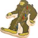 Bigfoot Cribbage Board, Wood, 12-inches Length, Funs and Games