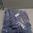 NICETOWN Stone Blue Blackout Curtains for Living Room 84 inches Long - Thermal Insulated Grommet Room Darkening Window Treatments Sound Reducing Drapes for Bedroom, 2 Panels, W52 x L84