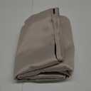 Sun Zero Oslo Theater Grade Extreme Total Blackout Rod Pocket Curtain Panel, 52" x 84", Stone