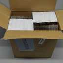 RLAVBL 6x4x3 Shipping Boxes Set of 50, White Small Corrugated Cardboard Box, Mailer Box