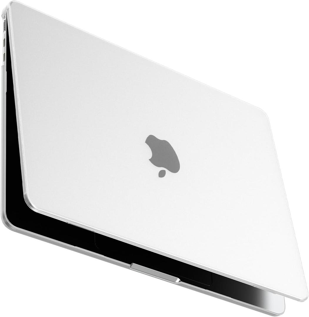 BlueSwan for MacBook Air 13 inch Case, M5 M4 M3 M2 2026-2022 A3449 A3240 A3113 A2681, 100% Match Official Color, Scratch Resistant, Easy to Snap on, Air 13.6 Hard Shell Protective Laptop Cover (Matte Clear)