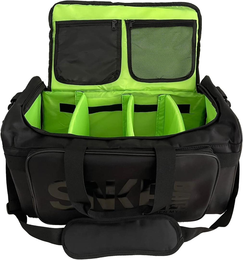 Multifunctional Sneaker Storage Bag - Travel, Sports, Fitness, Gym Bag (Black)