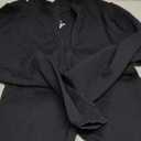 Sunzel Long Sleeve Jumpsuits for Women, Ribbed One Piece Casual Yoga Workout Zip Front Bodycon, Legging Fit & Thumbhole (X-Large, Black)