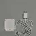 Square Dock for Square Reader 2nd Generation, Holder Stand for Square Card Reader 2nd Generation, Dock with Smart Anti-Sleep Button Portable Size Anti-Slip (Cable and Wall Charger Included, No Device