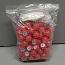 Tapp Collections Raffle Balls Number Set (#1 - 100 Balls and Cream Satin Bag)