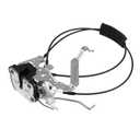 uxcell Replacement Front Left Driver Side Power Door Lock Actuator Motor with Cable for Toyota Tundra 2005-2006 for Toyota Sequoia 2001-2007 Door Latch Actuator Assembly No.693040C010