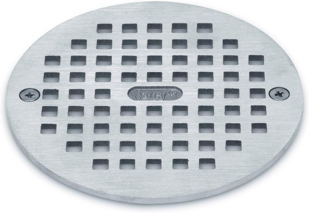 Oatey 5 in. Stainless Steel Grate