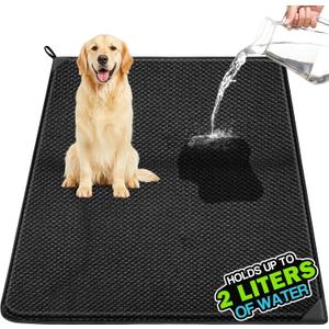 36" x 31" Washable Pee Pads for Dogs, Super Absorbent Puppy Pads, 2L Liquid Capacity, Waterproof & Leakproof Dog Pee Pads for Potty Training, Easy Rinse Dry and Reuse(XL)