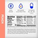 Propel, Peach, Zero Calorie Sports Drinking Water with Electrolytes and Vitamins C&E, 16.9 Fl Oz (Pack of 12) (EXP 11/09/26)