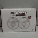 Momcozy M5 Hands-Free Wearable Breast Pump, Double-Sealed Flange for Baby-Like Comfort, 3 Modes & 9 Suction Levels, Portable Electric Pump  24mm, 2-Pack Quill Gray