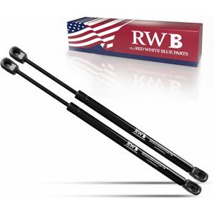 RWB 30.9 Inch Gas Struts – 70.0 Lbs Lift Supports with Mounting Brackets for RV Bed Storage Box Boat Hatch and Tool Chest - 2 Pieces