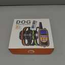 Dog Shock Collar with Remote, Dog Training Electric Collar, Waterproof Rechargeable, 1640ft Dog Shock Collar with LED Light, Beep, Vibration, Shock for Medium/Large 3 Electronic Collars Dogs