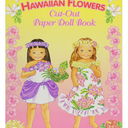 Hawaiian Flowers Paper Doll Book