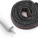 Upgrade 280114 W10116343 W10166807 Dryer Felt Drum Seal Kit Replacement for Whirlpool Kenmore Maytag KitchenAid dryers drum felt GEW9200LL1, W10166807, 1065278, 280114VP, 3403265, 697694