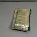 100 PCS Stand Up Pouches, 4.7 x 7.8 inch Kraft Paper Food Bags with Clear Window, Reusable Zipper Food Storage Bags Resealable Pouches for Foods, Coffee Beans, Snacks