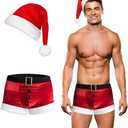 Rslove Christmas belt shorts