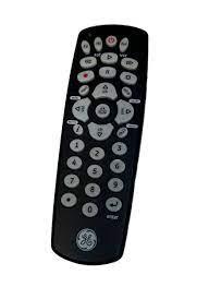 GE Universal Remote Control for Samsung, Vizio, LG, Sony, Sharp, Roku, Apple TV, TCL, Panasonic, Smart TVs, Streaming Players, Blu-ray, DVD, 4-Device, Silver, 33709
