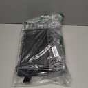 SNTD Dish Drying Rack - Space-Saving Dish Rack for Kitchen Counter, Stainless Steel Dish Drainer with Utensil Holder and Drainboard, 11" W x 15" L (Black)