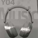 Wentronic Y04 Wireless Bluetooth Over-Ear Headphones – Immerse in Every Beat with Active Noise Cancelling & Hi-Res Sound, 48H Playtime, Soft Ear Cushion for All-Day Comfort, Grey