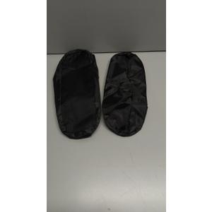 Waterproof Anti slip Washable Reusable Boots Cover Indoor Shoe covers (Large, Black)