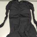 WEICHUJIAN Women Sexy See Through Womens Jumpsuit Outfits Mesh Hollow Out Crop Top Bodycon Long Sleeve Rompers XL