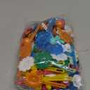 Hoteam 100 Pcs Self Hinge Plastic Hair Clips Hair Barrettes for Girls Bows Clips Flower Barrettes Retro Assorted Hairs Accessories Set for Toddler Baby Girl(Cool)