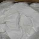 EASELAND Full Size Mattress Pad Pillow Top Mattress Cover Quilted Fitted Mattress Protector Cotton 8-21" Deep Pocket Cooling Topper (54x75 Inches, White)