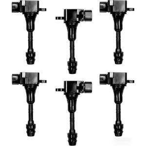 Ignition Coil Pack UF349 Compatible with 2002-2006 Altima 2005-2016 Frontier 2002-2008 Maxima 2003-2008 Murano 2002-2010 Pathfinder 350Z Quest I35 QX4 FX35 G35 M35 V6,set of 6