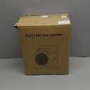 Greenhouse Heater with Digtal Thermostat, 1500W Electric Greenhouse Heaters, Fast Heating with Overheat Protection, Grow Tent Heater for Green House, Outdoor, Patio, Flower Room, Green