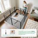 FXW Rollick Unleashed Dog Playpen for Indoor, Yard, RV Camping, 32 inch 8 Panels for Small and Medium DogsPatented
