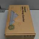 KeaBabies Baby Wrap Carrier - All in 1 Original Baby Carrier Newborn to Toddler Sling, Easy to Wear, Hands Free Bonding, Lightweight, Breathable Infant Wraps (Classic Gray) (One Size (Pack of 1))