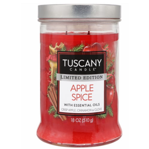 Tuscany Candle Limited Edition 18 0z Apple Spice