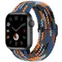Braided Stretchy Band Compatible for Apple Watch Bands 40mm 41mm 42mm 38m 44mm 45mm 46mm 49mm Women Men, Elastic Nylon Solo Loop Sport Strap Wristband for iWatch Series 11 10 9 8 7 6 5 4 3 SE/Ultra 2