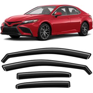 ACLONG Rain Guards for Toyota Carmy 2018 2019 2020 2021 2022 2023 2024, Durable in-Channel 2018-2024 Carmy Side Windows Rain Guard, Wind Deflectors, Vent Visors, Rain Visor, Window Visor, 4Pcs