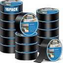Joist Tape for Decking 2''×50',16 Pack Weather-Resistant Deck Joist Tape,Waterproof Seal Antiseptic Butyl Joists Tape,Self-Adhesive Flashing Joists Tape for Wood Decks Beams Roof