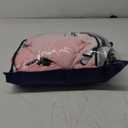 IHOUSTRIY Pink Duvet Cover Queen Size, Ruffle Beddding Set with Bowtie, 3 Pieces Comforter Cover Set with Zipper Closure, Girl Bedding with Pillowcase - Light Pink, Queen (Queen, Light Pink)